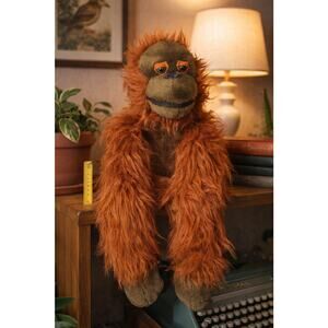 Vintage Chosun International Orangutan Plush Stuffed Animal Toy